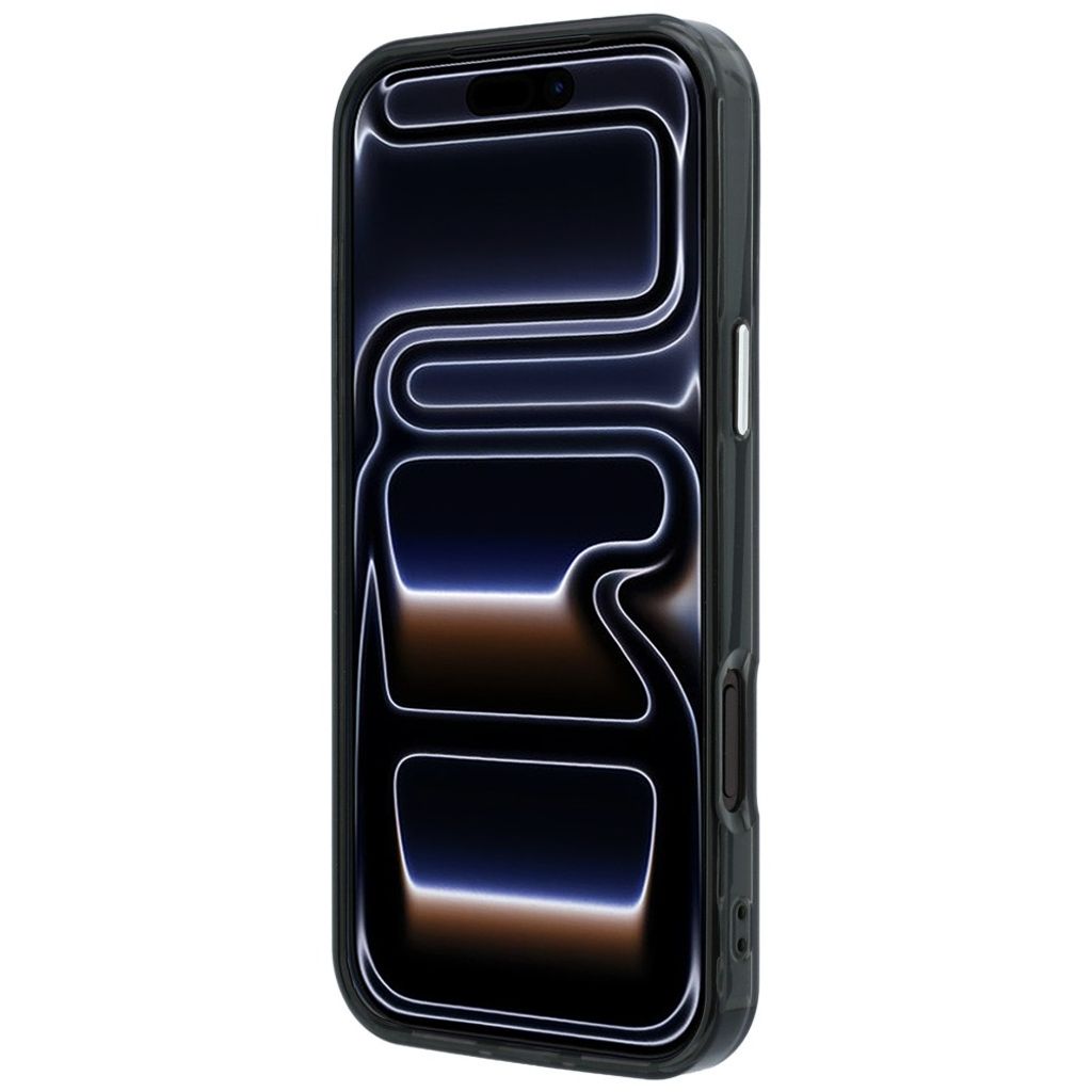 Mercedes Double Layer Iconic Logo MagSafe -kuori till iPhone 18 Pro Max/17 Pro Max - Burgundi