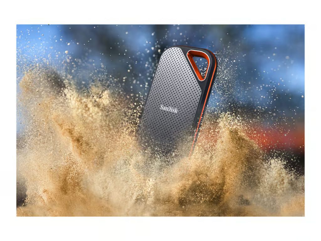 SanDisk Extreme PRO kannettava SSD V2 4TB - musta