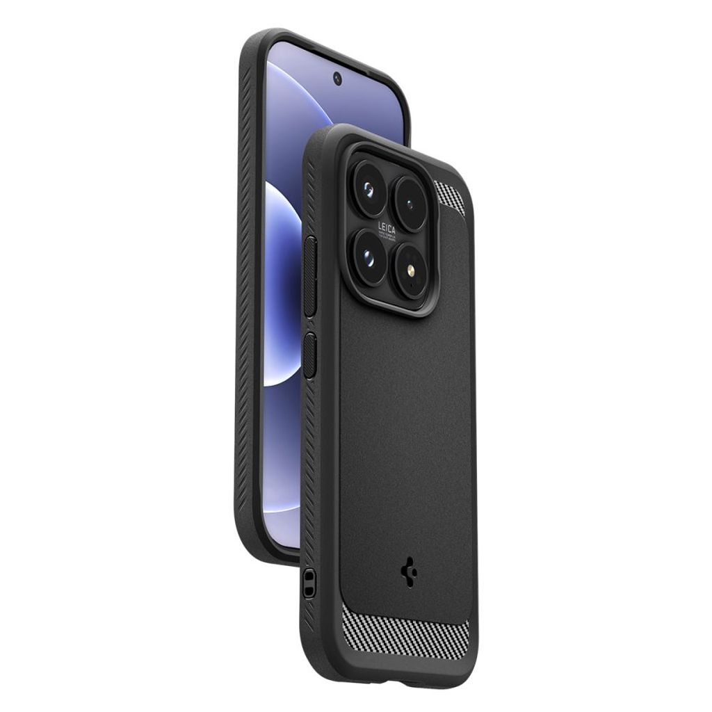 Spigen Rugged Armor Deksel til Xiaomi 17 - Svart