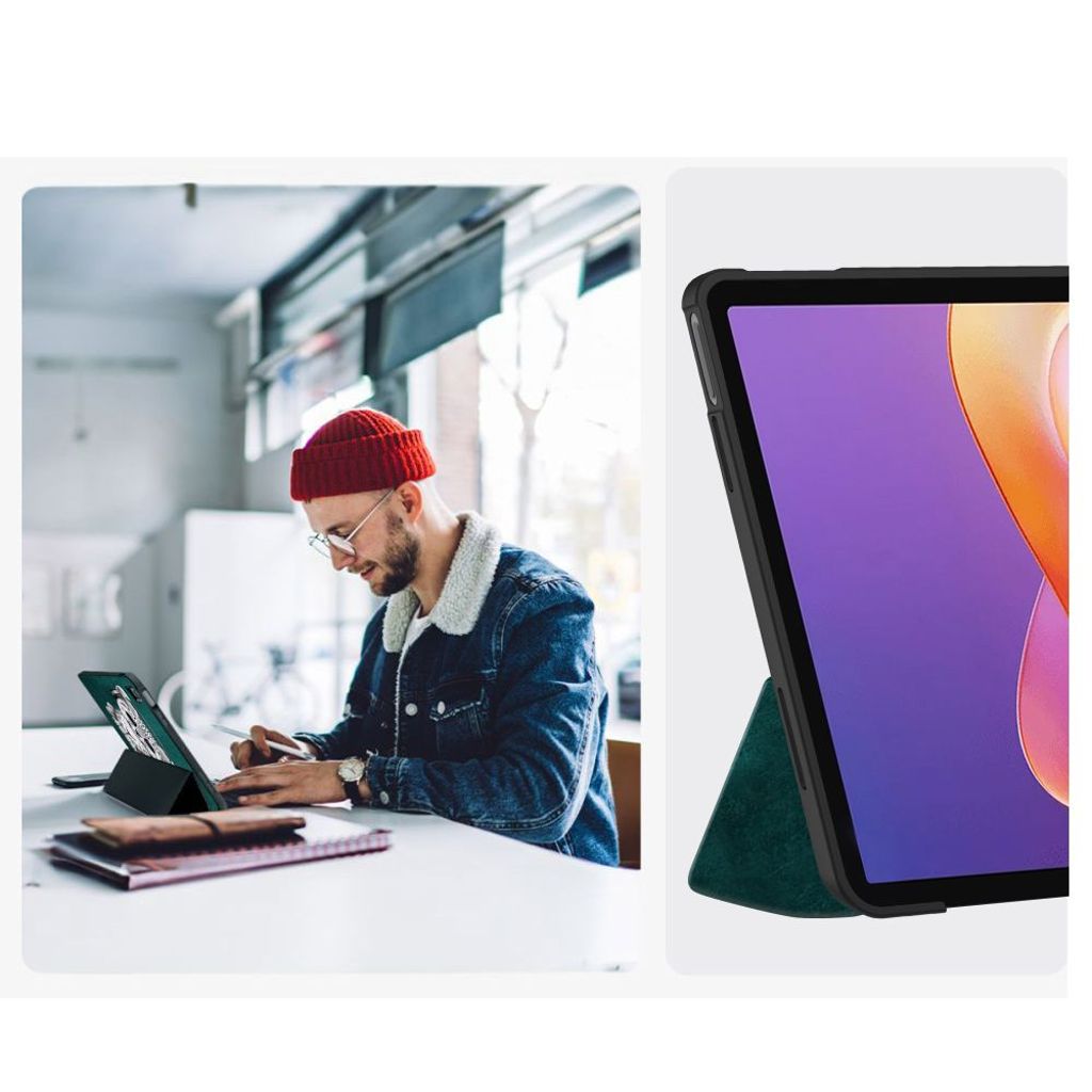 Tech-Protect SmartCase Kotelo Xiaomi Redmi Pad 2 11" - Vihreä