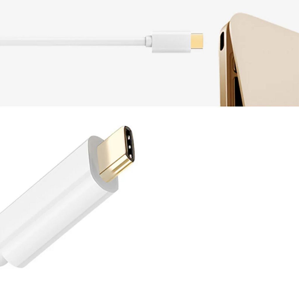 UGREEN USB-C til HDMI-videoadapter – hvit