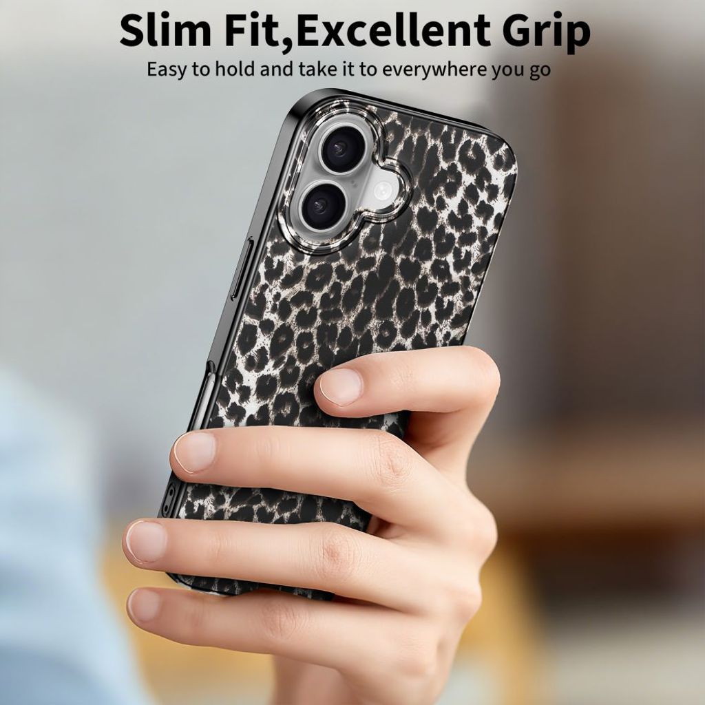 Tech-Protect Lamano MagSafe Cover til iPhone 17 - Leopard