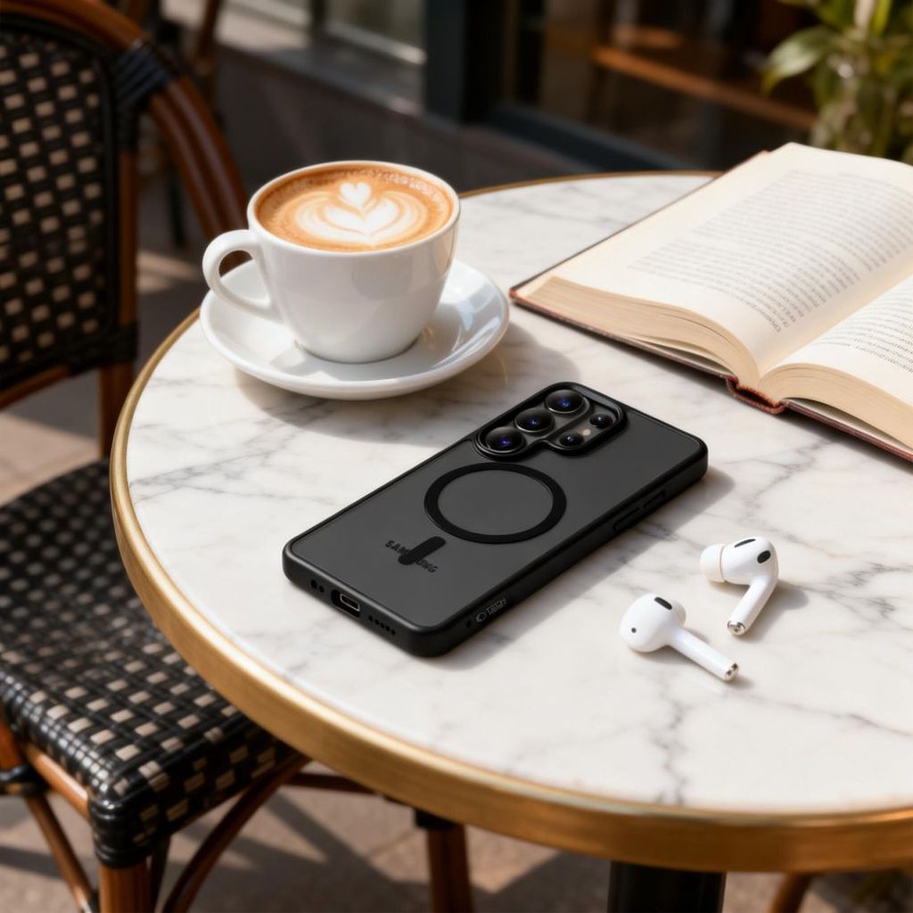 Tech-Protect Magmat MagSafe Cover til Samsung Galaxy S26 Ultra - Sort