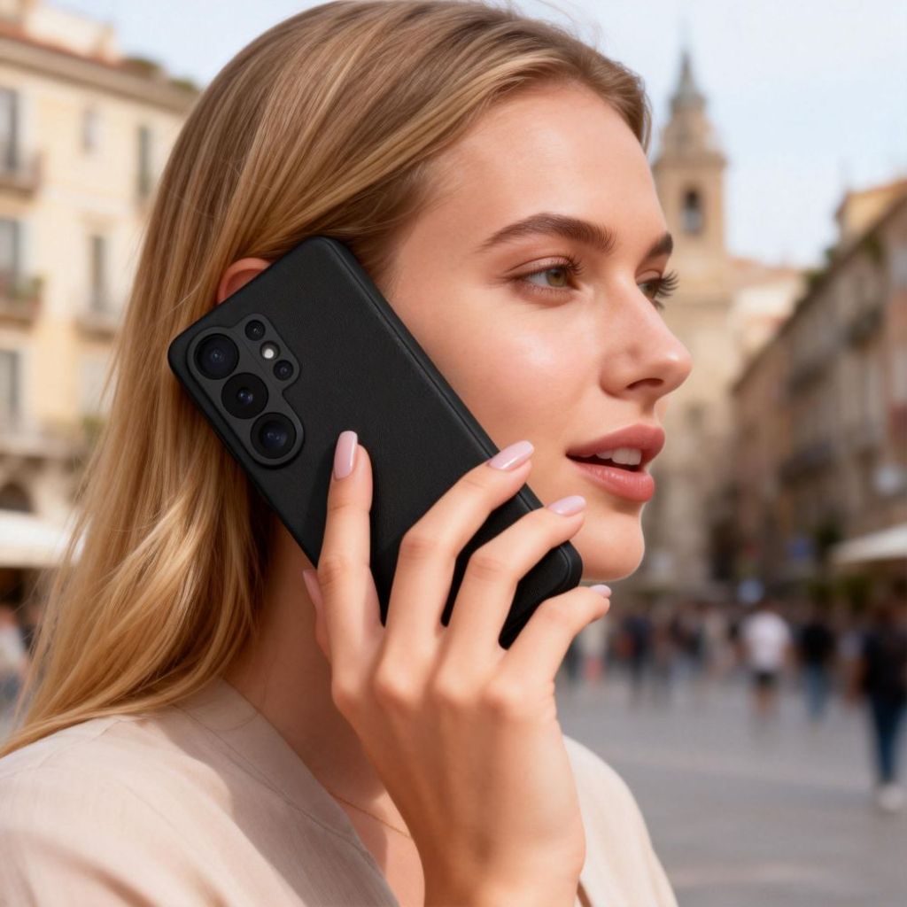 Tech-Protect Smart Wallet Lompakkokotelo Samsung Galaxy S26 Ultra - Musta