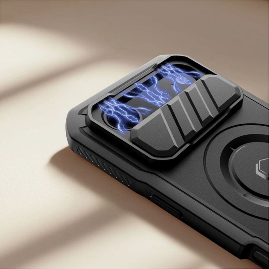 Tech-Protect Kevlar MagSafe Case for iPhone Air - Black