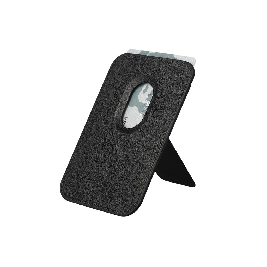 4Smarts Universal Magnetisk Lommebokdeksel med Stativ - Svart