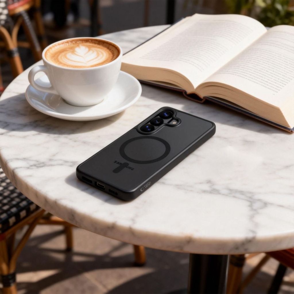 Tech-Protect Magmat MagSafe Cover til Samsung Galaxy S26 Plus - Sort