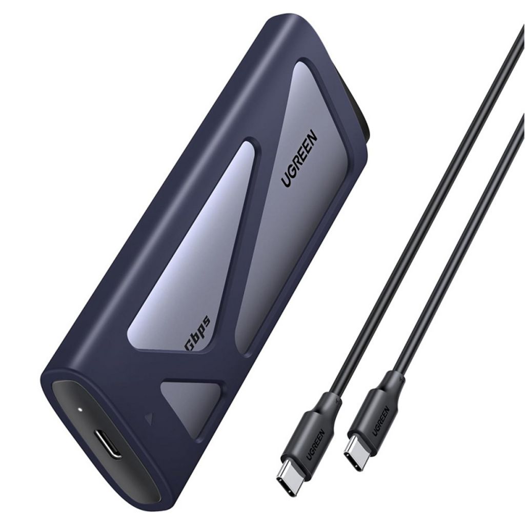 UGREEN CM767 SSD eksternt kabinet til M.2 NVMe – Grå 2