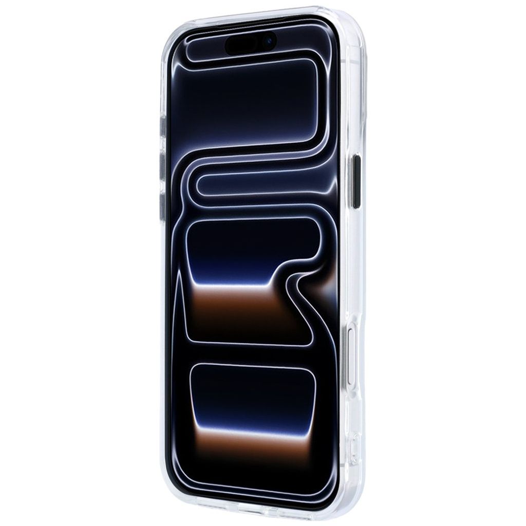 BMW Sign Frosted IML Metal Logo MagSafe -kuori till iPhone 18 Pro Max/17 Pro Max - Läpinäkyvä