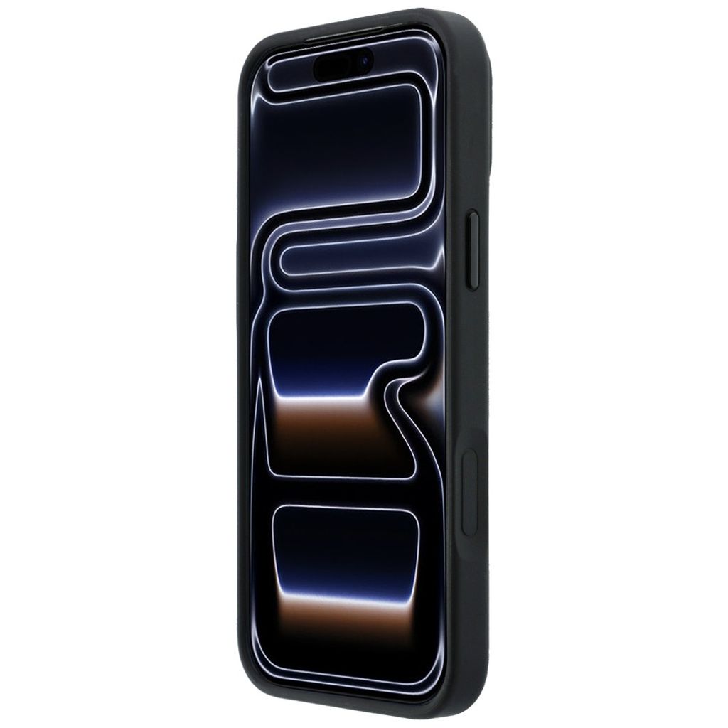 BMW Kevlar Ring Stand 360 MagSafe -kuori till iPhone 18 Pro Max/17 Pro Max - Harmaa