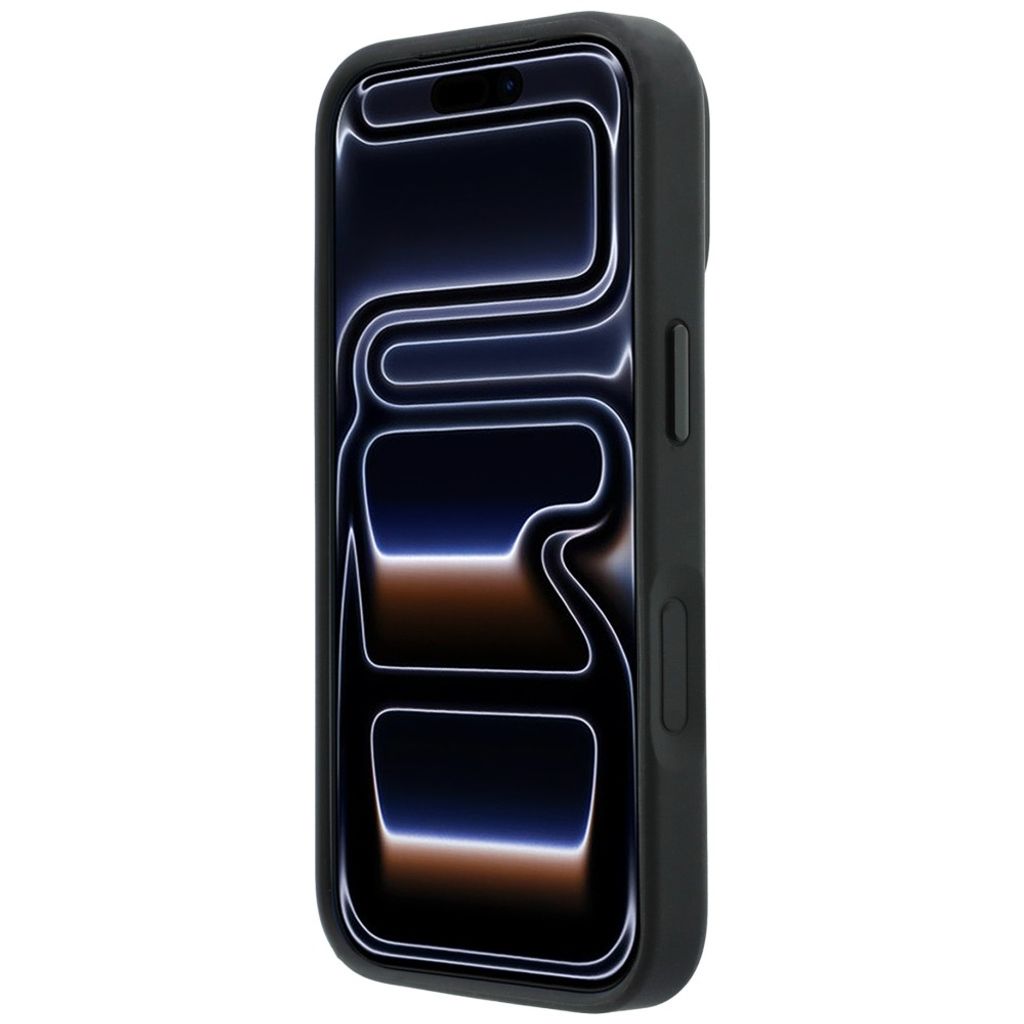 BMW Kevlar Ring Stand 360 MagSafe -kuori till iPhone 18 Pro Max/17 Pro Max - Musta