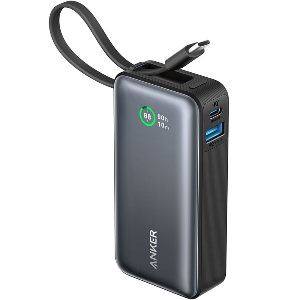 Anker Nano 10000 mAh Magnetisk Powerbank 30W - Sort