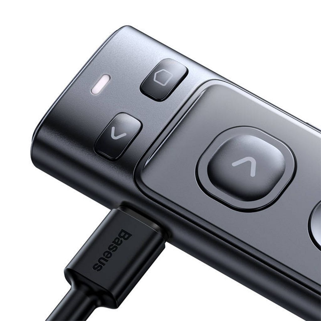 Baseus Trådløs Laserpointer med 200m Rækkevidde – Grå