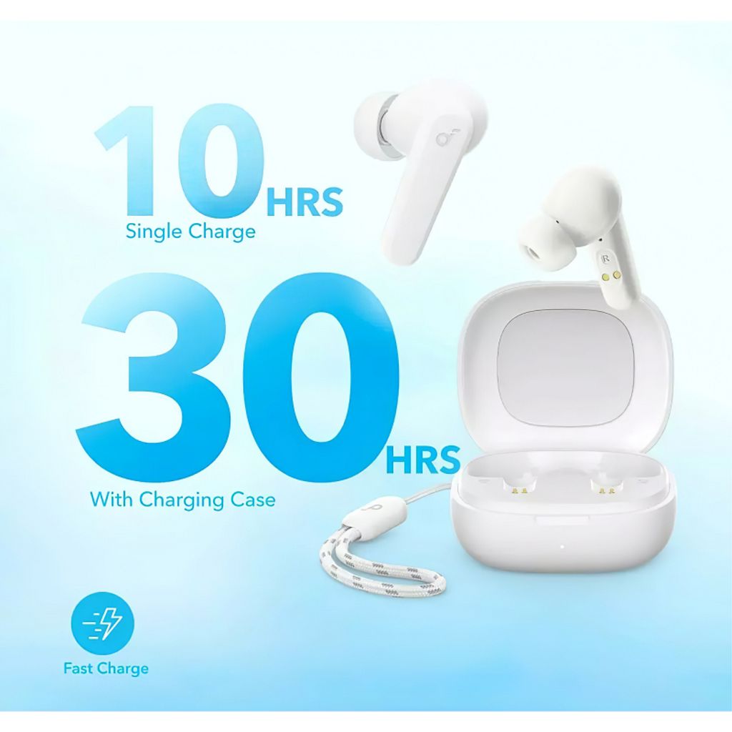 Anker SoundCore R50i in-ear hörlurar – vit