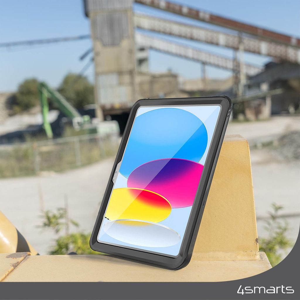 4Smarts Apple iPad A16 11"/10. generation 10,9" Active Pro vandtæt cover – sort