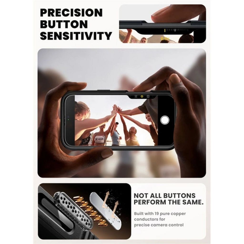 Supcase IBLSN Ares Flip MagSafe Deksel till iPhone Air - Svart