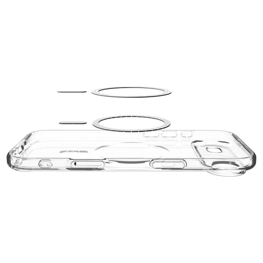 Spigen Ultra Hybrid MagSafe Cover till iPhone Air - Grå/Gennemsigtig