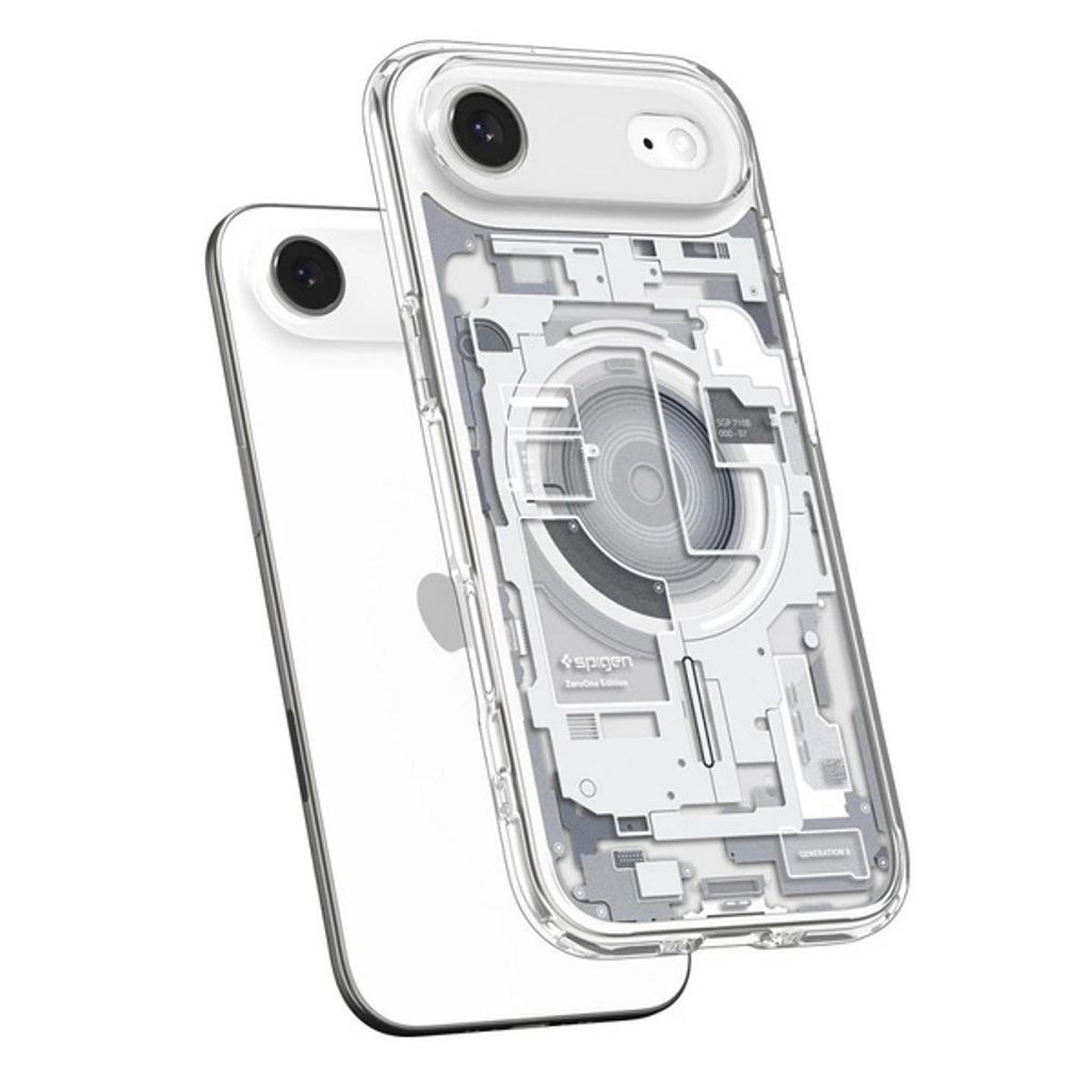 Spigen Ultra Hybrid MagSafe Zero One Cover till iPhone Air - Hvid
