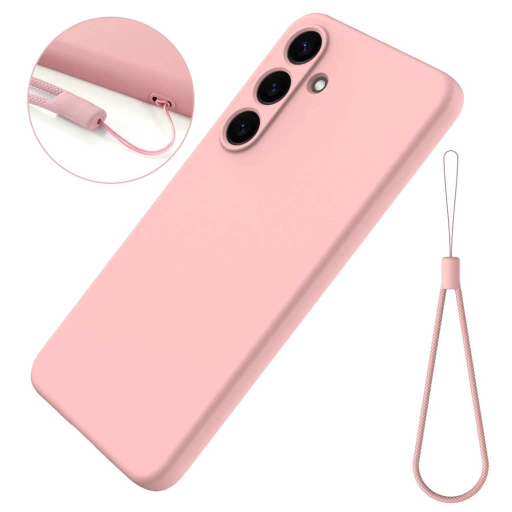 Samsung Galaxy S25 FE Skal med bärrem - Rosa