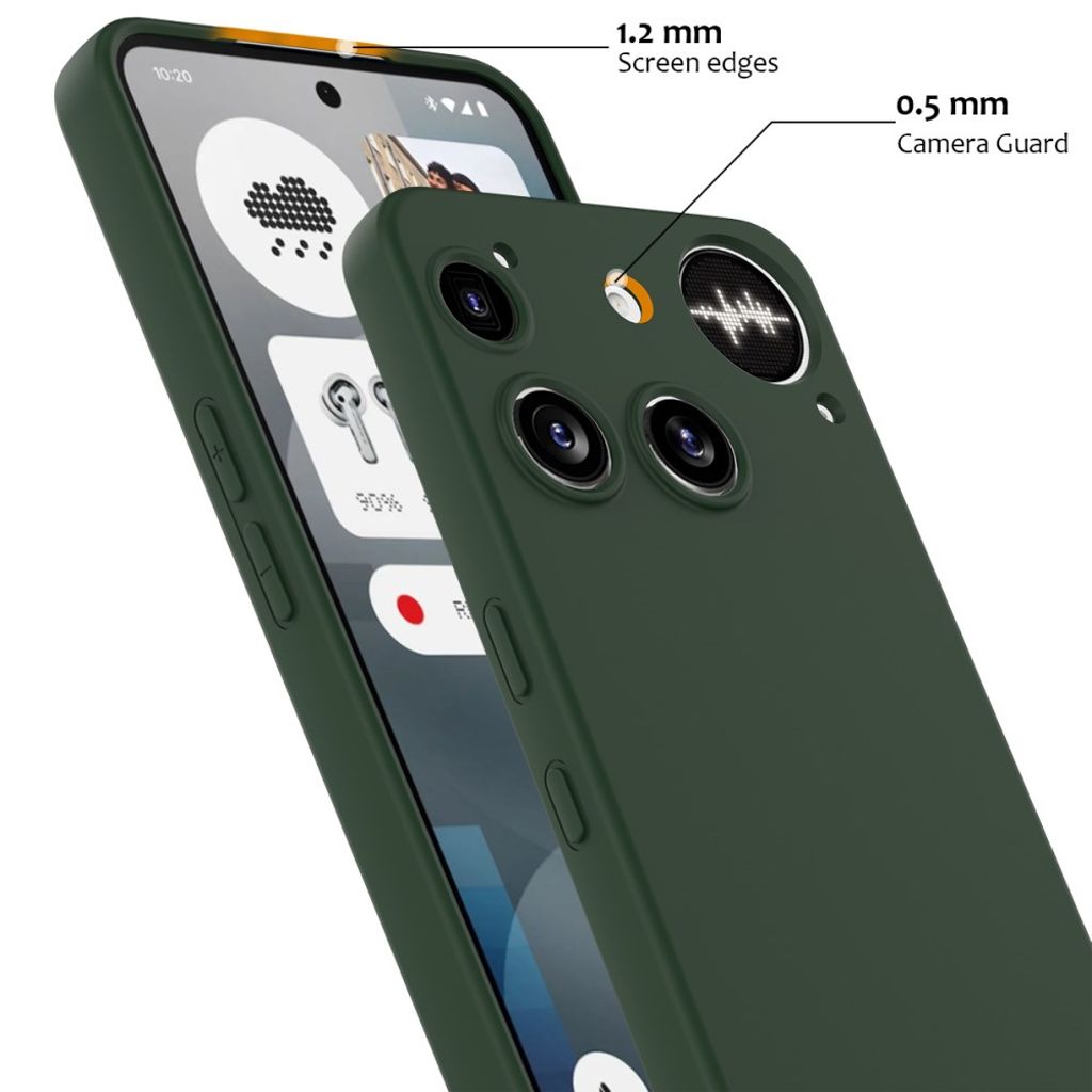 Nothing Phone (3) 5G MagSafe Silicone Case - Dark Green