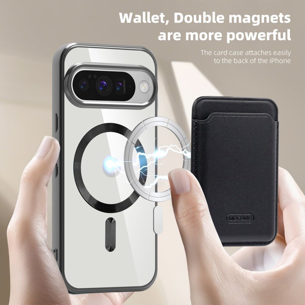 Google Pixel 10 / 10 Pro Case with Wallet - Black