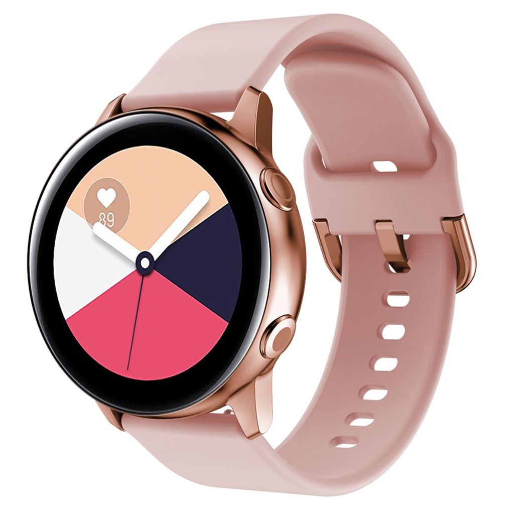 Garmin Vivomove/Forerunner 245/645 etc. Klockarmband Silikon – Rosa