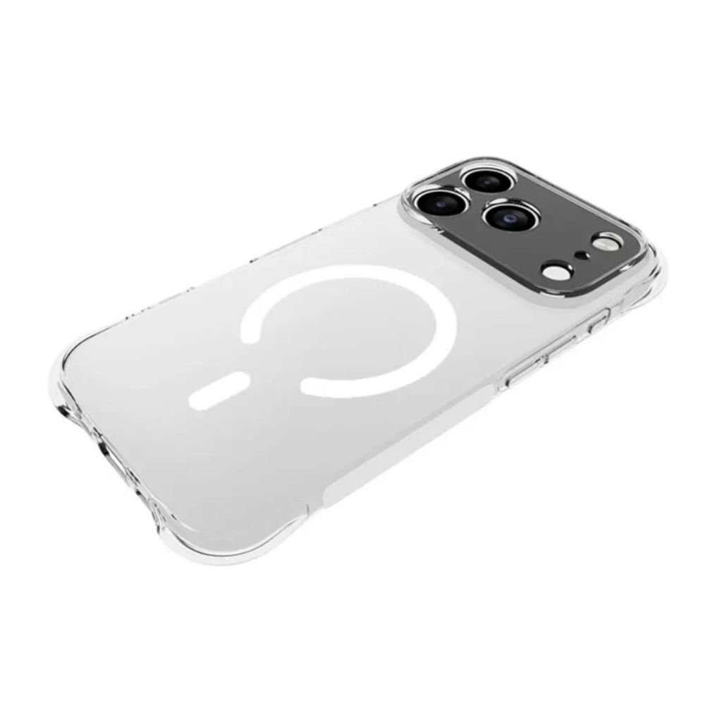 iPhone 18 Pro Max MagSafe Skal med Skärmskydd - Transparent