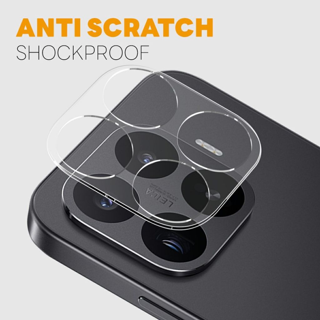 NORTHJO Xiaomi 17T -linssinsuoja karkaistusta lasista 3D