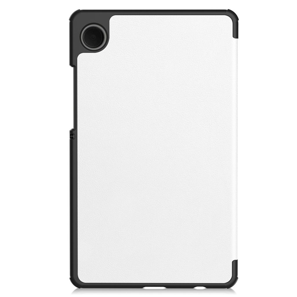 Samsung Galaxy Tab A11/A9 Etui Støtsikker PU-lær - Hvit