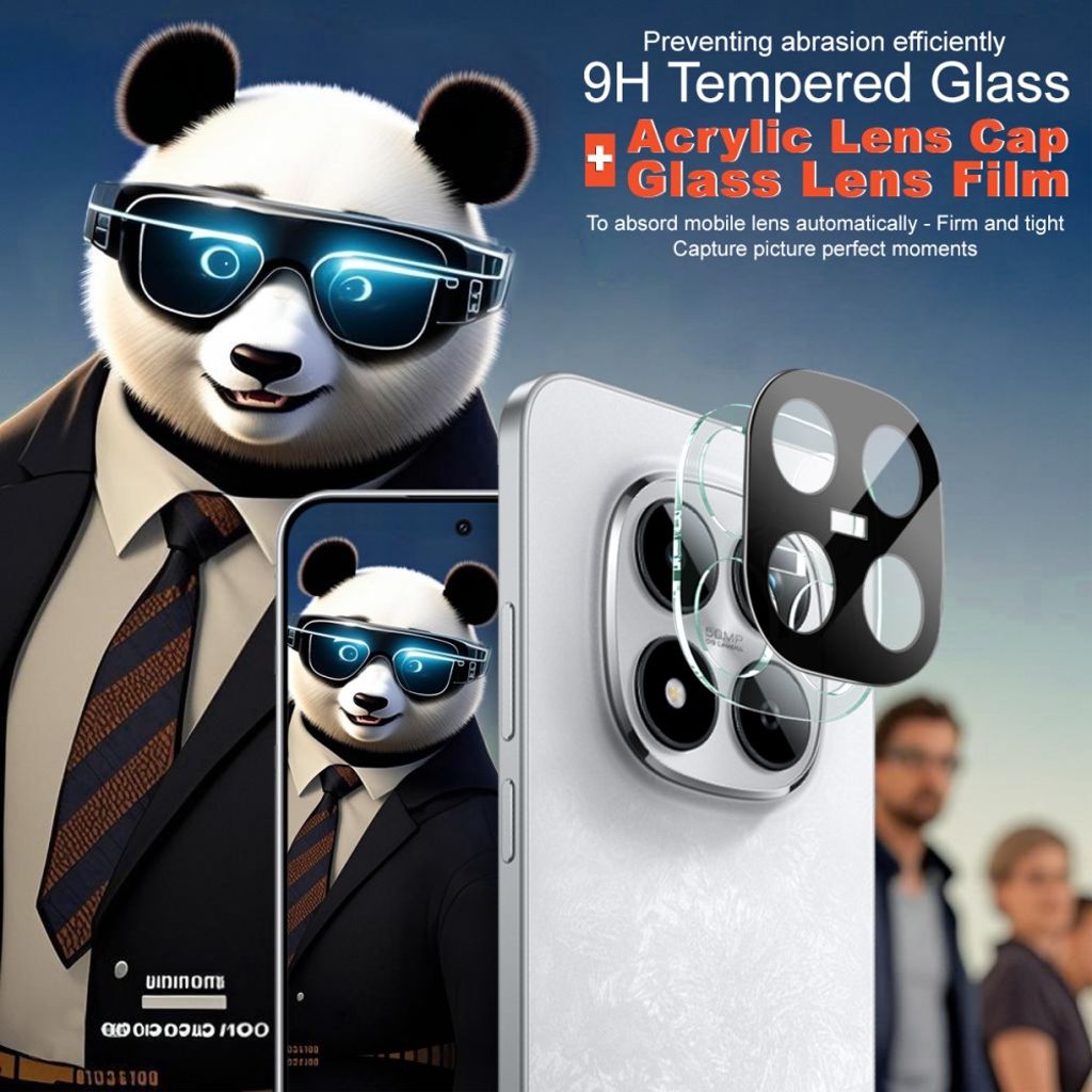 IMAK Xiaomi Poco M8 Pro / Redmi Note 15 Pro/ProPlus Linsebeskytter Herdet Glass