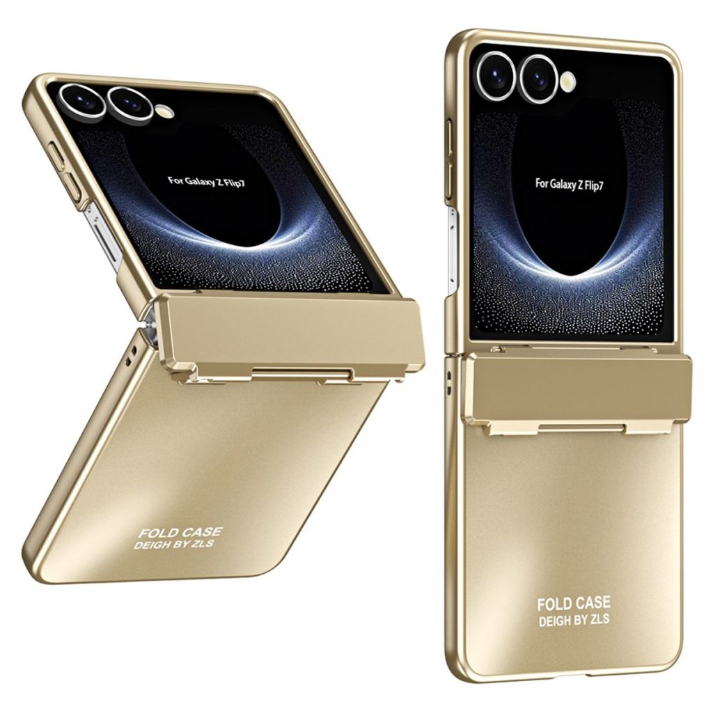 Samsung Galaxy Z Flip7 5G Skal med Skärmskydd - Gul