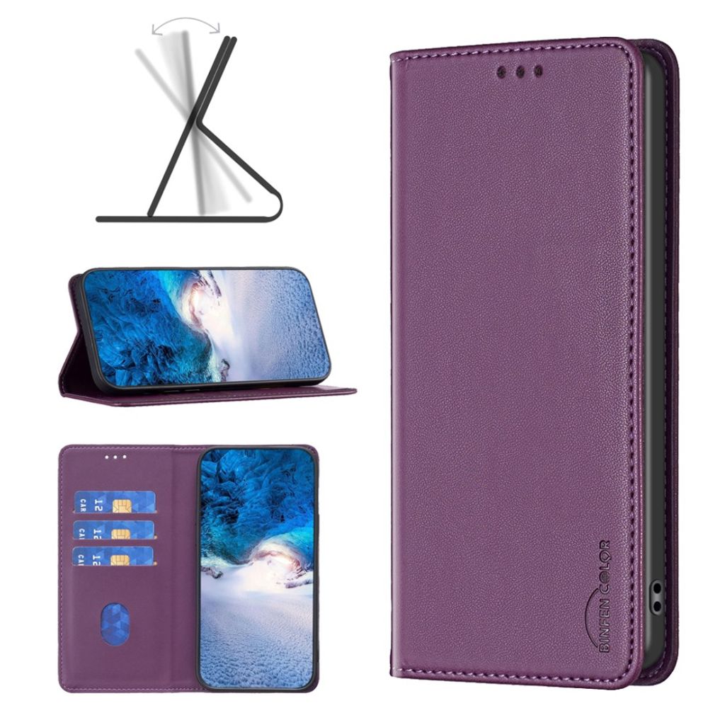 BINFEN COLOR Xiaomi Redmi 15C 5G / 15C 4G Kotelo - Tummanvioletti