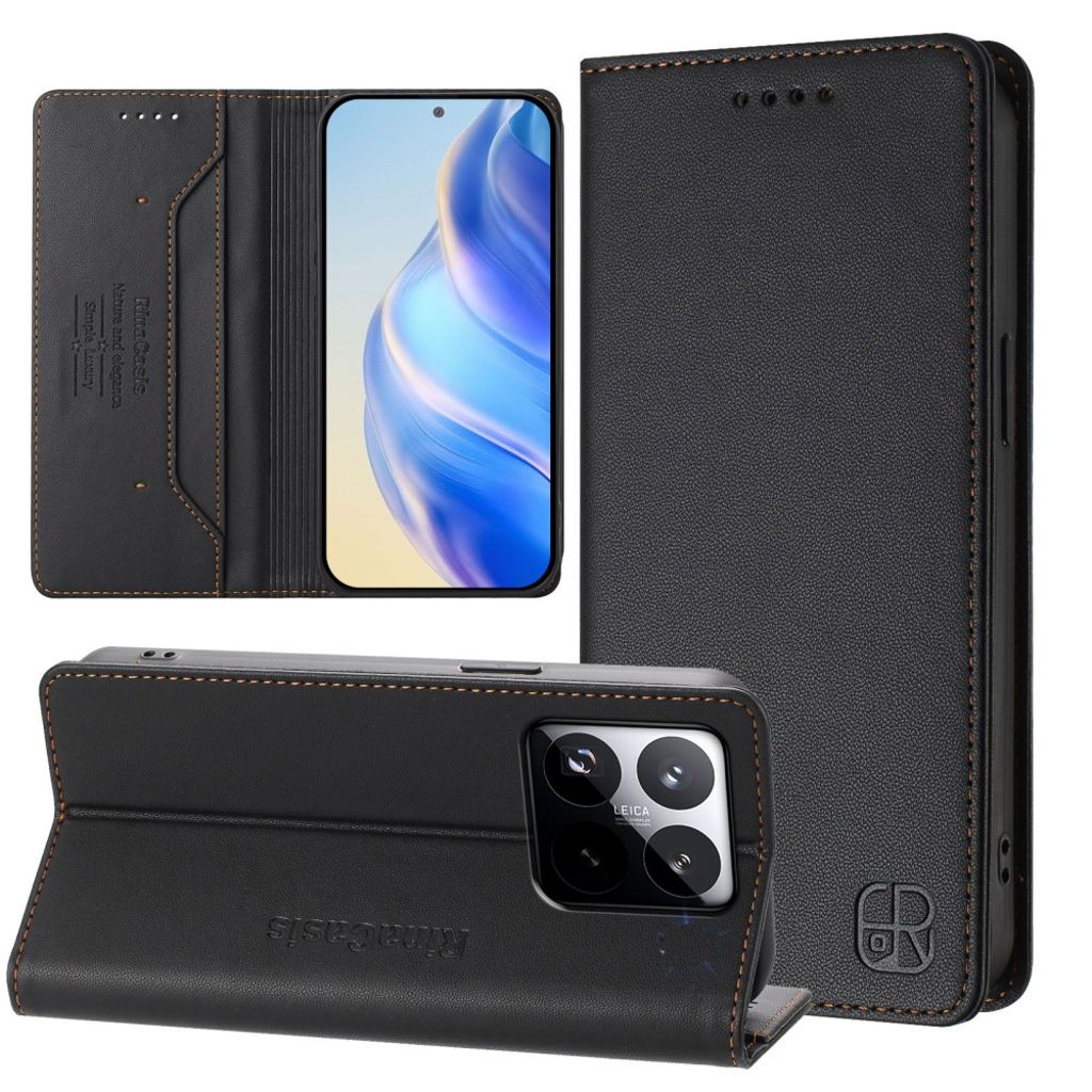 RINACASIS Xiaomi 15T Kotelo - Musta