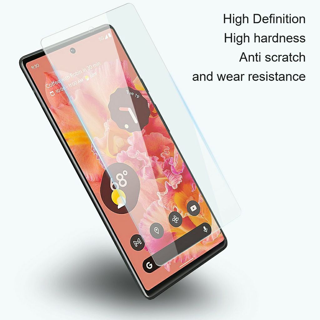 Google Pixel 11/11 Pro Skjermbeskytter Aluminium-silikon - Gjennomsiktig