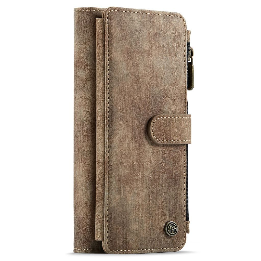 CASEME iPhone 13 Pro Lompakkokotelo Kortin Haltijalla - Ruskea