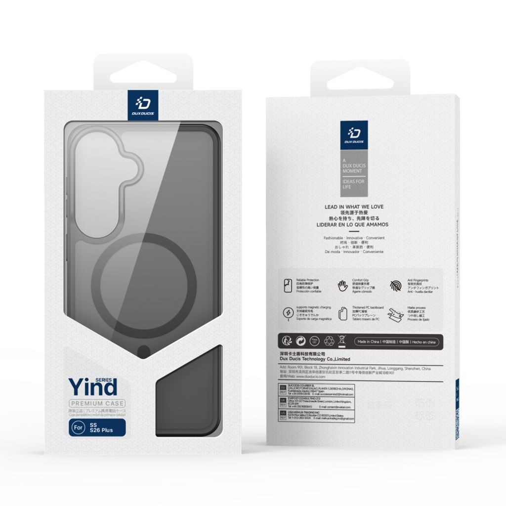 DUX DUCIS Samsung Galaxy S26 Plus MagSafe-skal – Svart