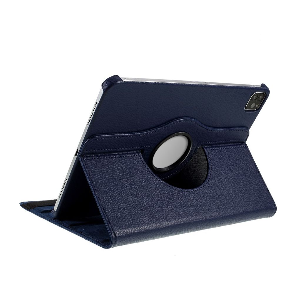 iPad Air 11"/10.9"/Pro 11" Etui med roterende stativ - Blå