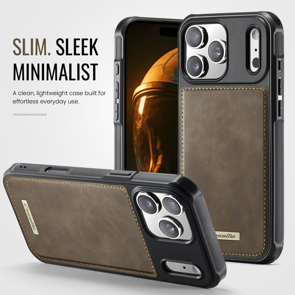 CASEME iPhone 18 Pro Max/17 Pro Max MagSafe-kompatibelt Deksel - Brun