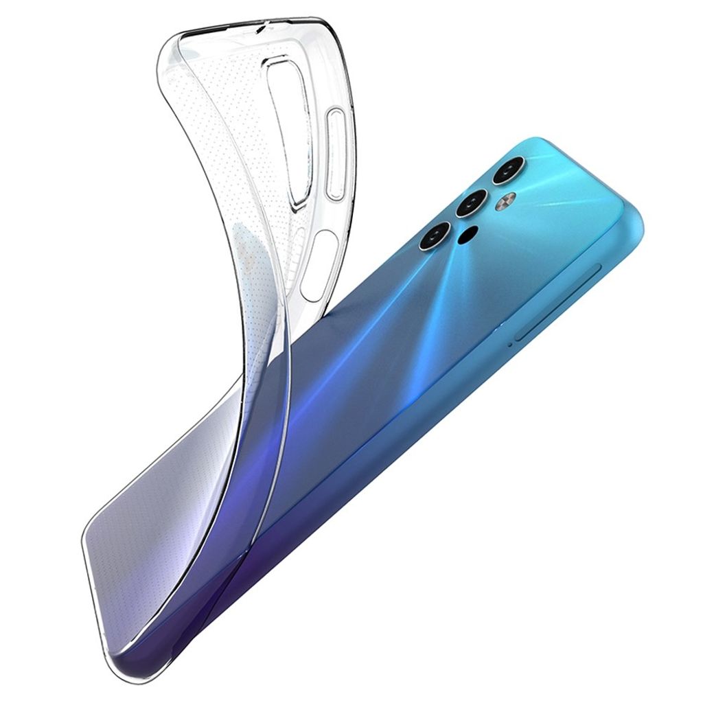 Samsung Galaxy A32 4G kuori – ohut isku- ja naarmusuojattu, läpinäkyvä
