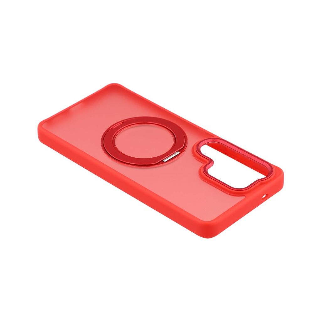 Samsung Galaxy S26 Ultra MagSafe Deksel med ringstativ - Rød