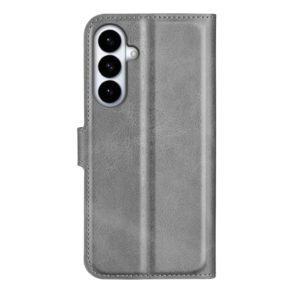 Samsung Galaxy S26 Plus Lommeboketui med Stativ – Grå