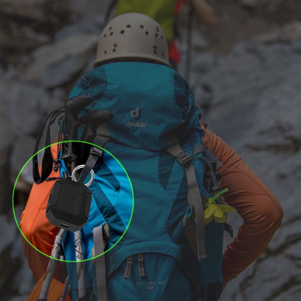 Apple AirPods Pro 3 Cover med krog - Grå