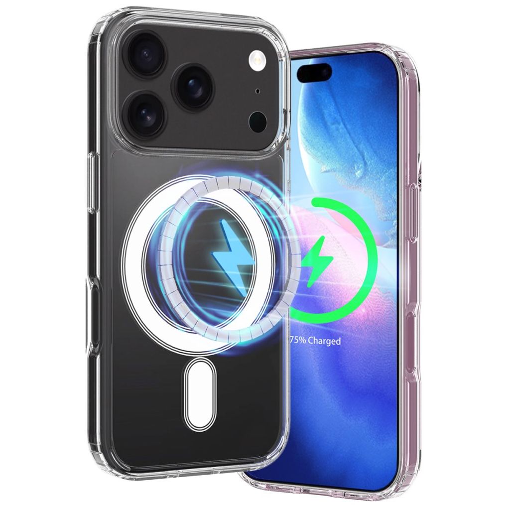 iPhone 18 Pro / 17 Pro MagSafe Deksel - Gjennomsiktig