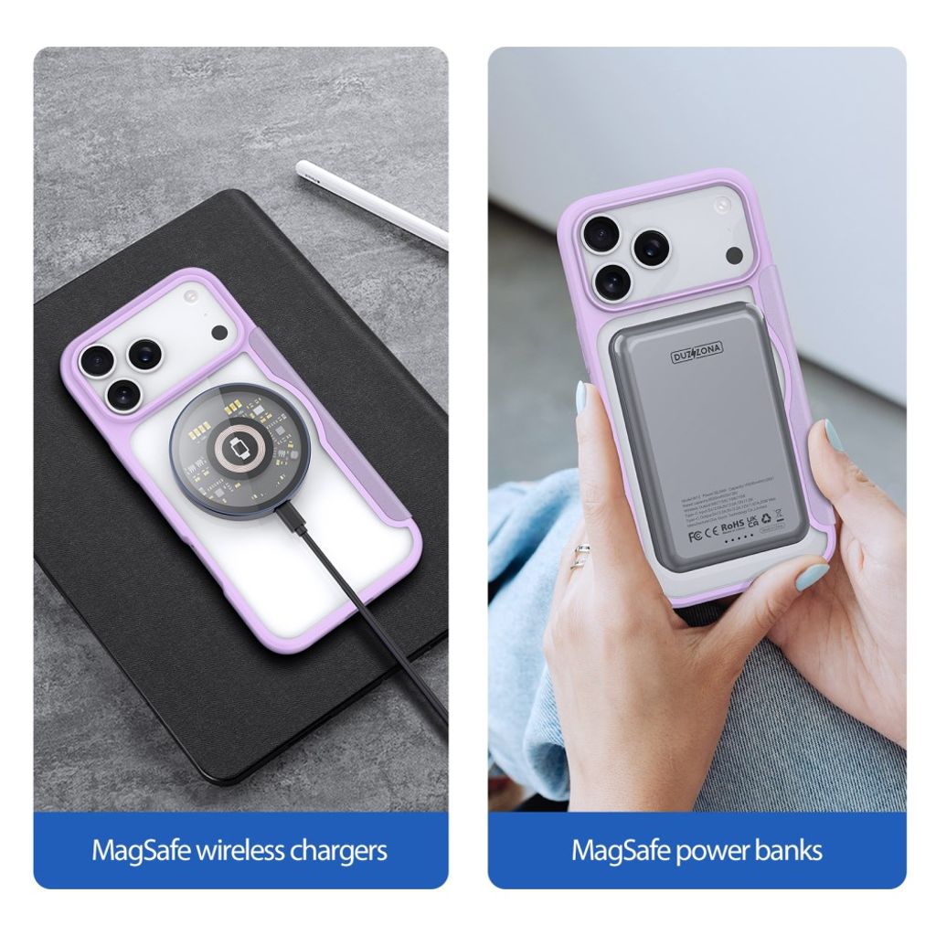 DUX DUCIS iPhone 17 Pro Fodral med MagSafe - Lila