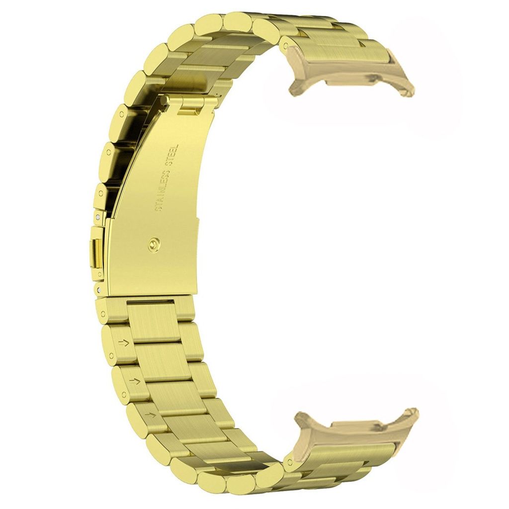 Samsung Galaxy Watch8 ruostumattomasta teräksestä valmistettu ranneke – kulta