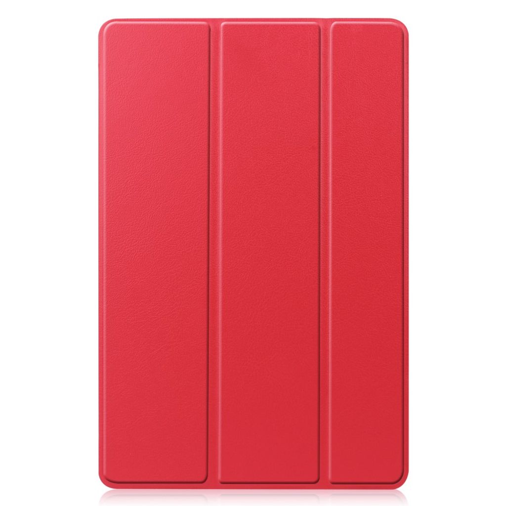 Samsung Galaxy Tab S10 Lite Etui PU-lær Tri-Fold - Rød