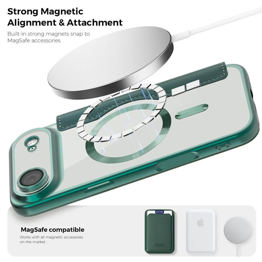 iPhone 17 Air Etui med MagSafe - Grøn