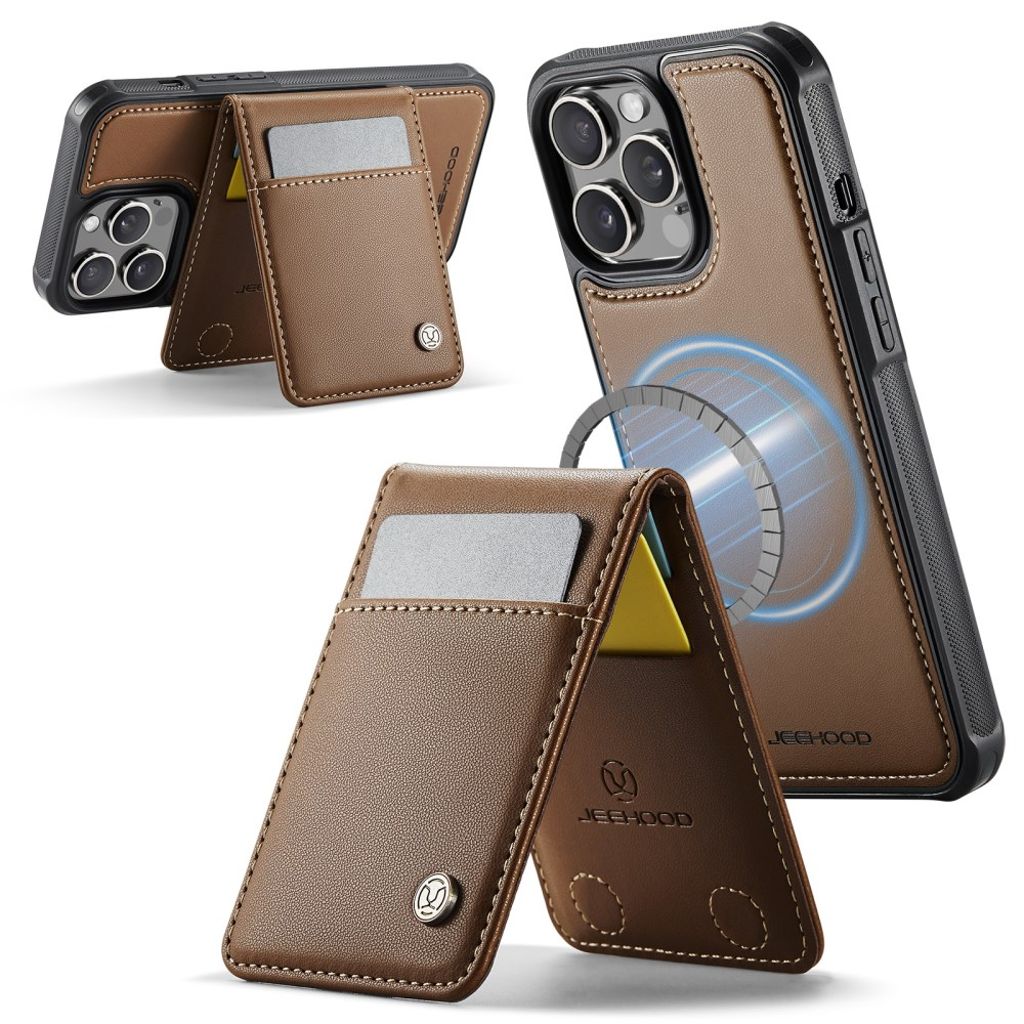 JEEHOOD iPhone 12 Pro Max Cover med MagSafe - Brun