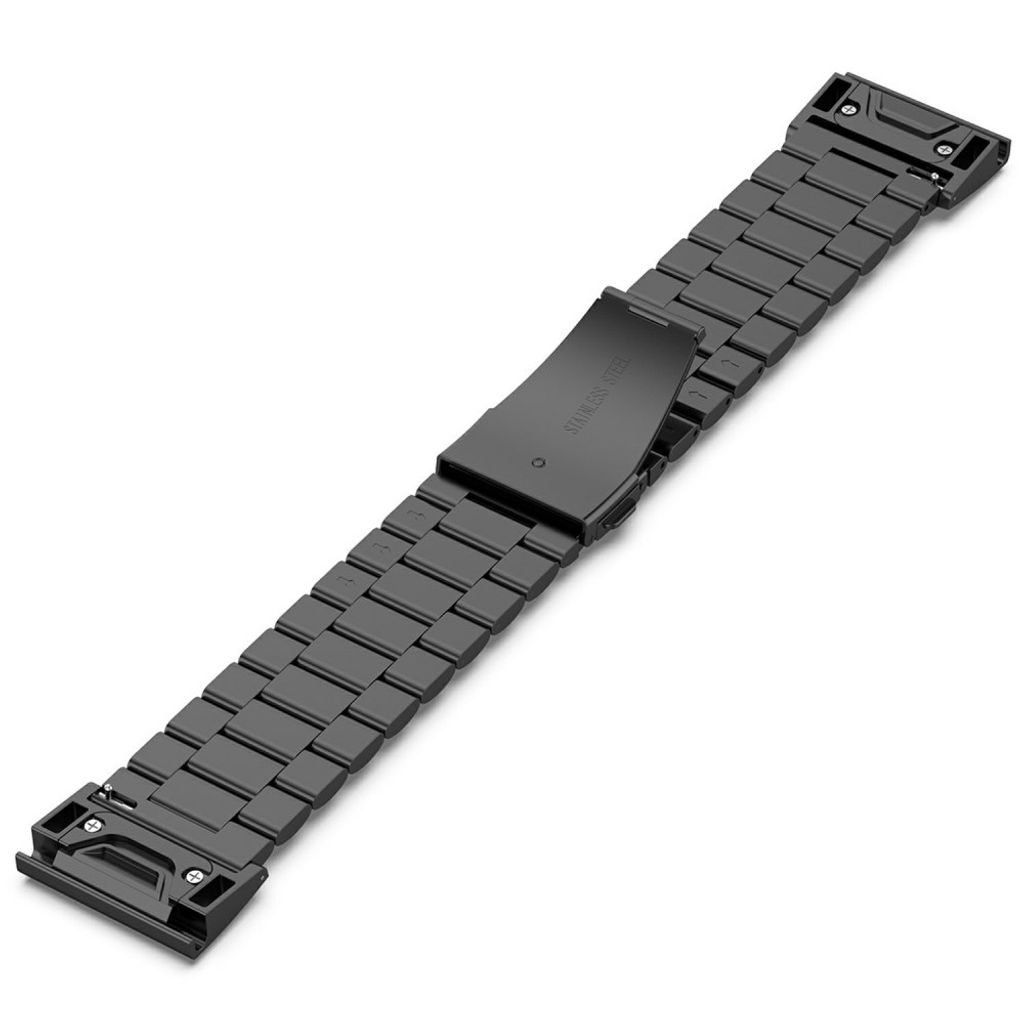 Garmin Fenix 8/8 Pro/Quatix 8 m.fl. Klockarmband Titan – Svart