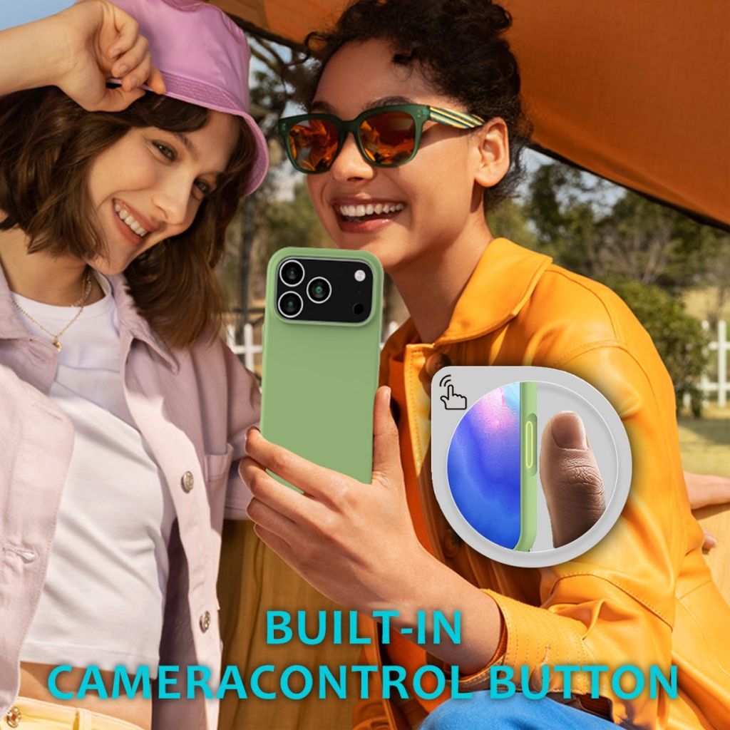 iPhone 17 Pro Max Silicone Phone Case - Green
